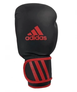 Adidas Boxing Gloves 12oz & Focus Pads Combo Set Kit - Black Red BOXING / MUAY THAI / MMA