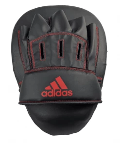 Adidas Boxing Gloves 12oz & Focus Pads Combo Set Kit - Black Red BOXING / MUAY THAI / MMA