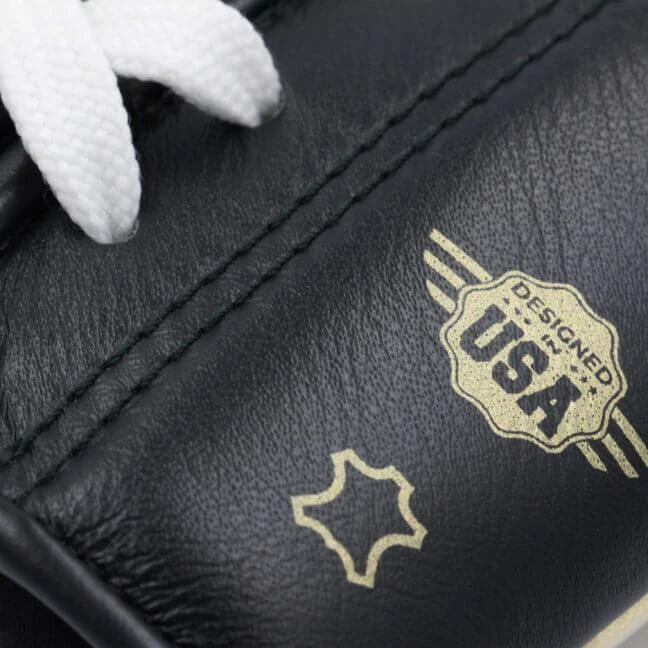 Adidas Adipower Pro Lace-up Boxing Gloves - Black Gold BOXING / MUAY THAI / MMA 6 Adidas Adipower Pro Lace-up Boxing Gloves - Black Gold BOXING / MUAY THAI / MMA