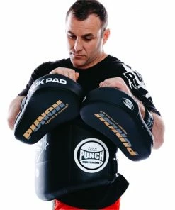 PUNCH Urban Kick Pads Pair Muay Thai Kick Boxing Black 9 PUNCH Urban Kick Pads Pair Muay Thai Kick Boxing Black