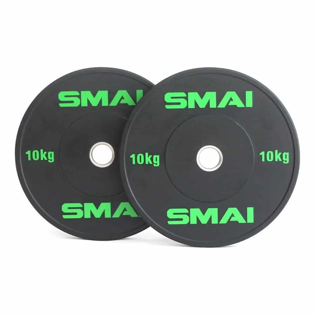 SMAI - HD Bumper Plates (Pair) - 10kg WEIGHTLIFTING 3 SMAI - HD Bumper Plates (Pair) - 10kg WEIGHTLIFTING
