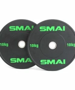 SMAI - HD Bumper Plates Set - 5 Pairs Of 10kg (100kg)