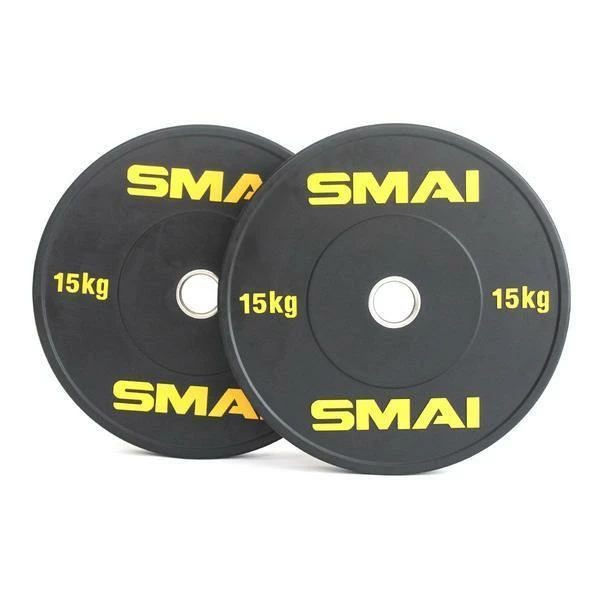 SMAI - HD Bumper Plates Set - 5 Pairs Of 15kg (150kg) 3 SMAI - HD Bumper Plates Set - 5 Pairs Of 15kg (150kg)