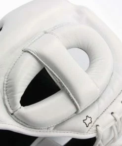 Adidas Adistar Pro Leather Head Guard - White