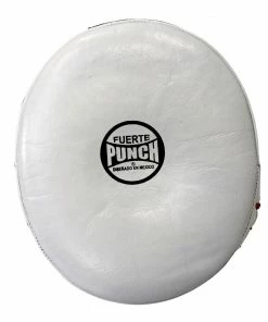 Punch Mexican Fuerte Ultra Air Leather Focus Pads PAIR - Red / White 34 Punch Mexican Fuerte Ultra Air Leather Focus Pads PAIR - Red / White