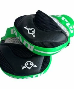 Mani Kids Curved Focus Pads - Green BOXING / MUAY THAI / MMA