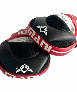 BOXING / MUAY THAI / MMA Mani Kids Curved Focus Pads - Red