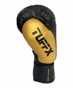 Mani TUFFX Boxing Gloves - Black & Gold 13 Mani TUFFX Boxing Gloves - Black & Gold