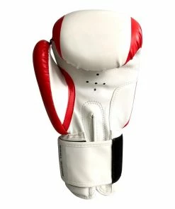 BOXING / MUAY THAI / MMA Mani TUFFX Boxing Gloves - Red & White 10 BOXING / MUAY THAI / MMA Mani TUFFX Boxing Gloves - Red & White