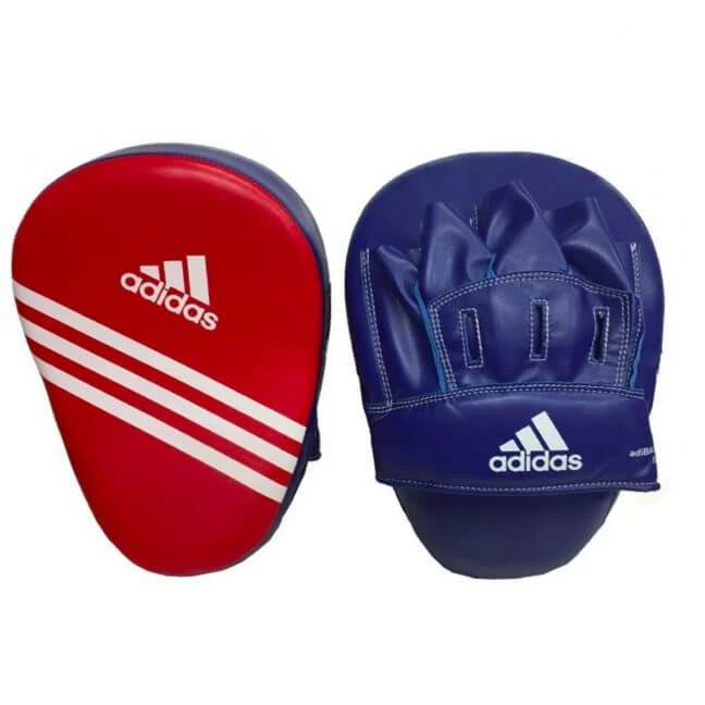 Adidas Precision Response Short Focus Pads PAIR - Blue/Red BOXING / MUAY THAI / MMA 3 Adidas Precision Response Short Focus Pads PAIR - Blue/Red BOXING / MUAY THAI / MMA