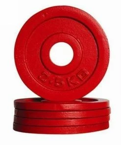 MORGAN 2.5KG Fractional Gym Weight Plate Set PAIR 2x 2.5KG WEIGHTLIFTING