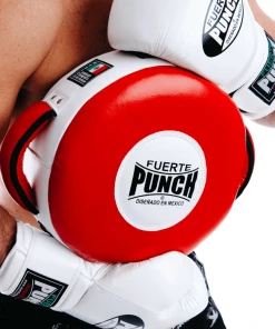 Punch Mexican Fuerte Round Shield Genuine Leather Lightweight BOXING / MUAY THAI / MMA