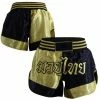 BOXING / MUAY THAI / MMA Adidas Muay Thai Boxing Shorts – Black & Gold 1 BOXING / MUAY THAI / MMA Adidas Muay Thai Boxing Shorts – Black & Gold