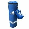 BOXING / MUAY THAI / MMA Adidas Punching Bag 80x30cm + Bag Gloves Combo - Blue