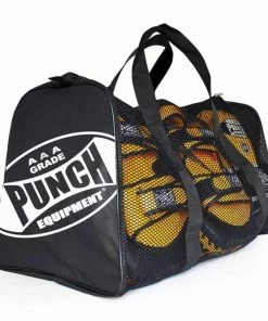 PUNCH 2ft Mesh Duffle Carry Sports Gear Gym Bag