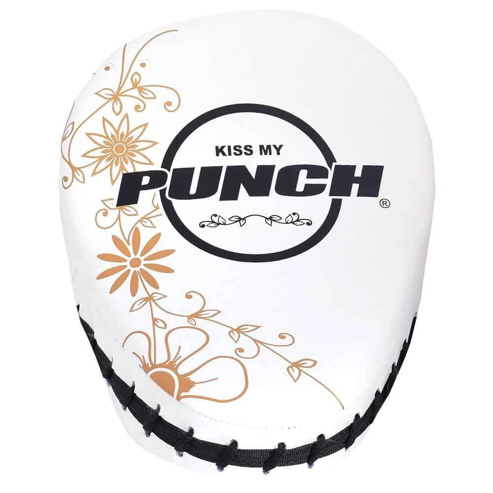 Punch Womens Focus Pads Skull Art White Limited Edition BOXING / MUAY THAI / MMA 4 Punch Womens Focus Pads Skull Art White Limited Edition BOXING / MUAY THAI / MMA