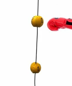 BOXING / MUAY THAI / MMA Punch Fuerte Twin Floor To Ceiling Butterfly Ball + Anchor