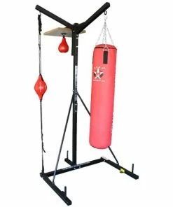 Mani 3 In 1 Punching Bag Stand Station Boxing MMA Thai Training MBS-101