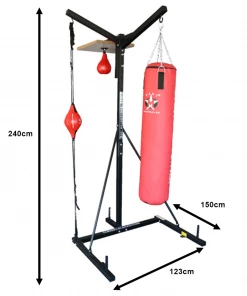 Mani 3 In 1 Punching Bag Stand Station Boxing MMA Thai Training MBS-101 7 Mani 3 In 1 Punching Bag Stand Station Boxing MMA Thai Training MBS-101