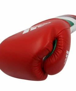 BOXING / MUAY THAI / MMA Adidas Adispeed Lace Up Pro Boxing Gloves - Red White Green 15 BOXING / MUAY THAI / MMA Adidas Adispeed Lace Up Pro Boxing Gloves - Red White Green