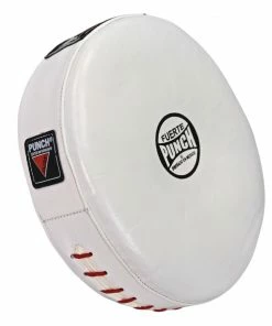 Punch Mexican Fuerte Ultra Air Leather Focus Pads PAIR - Red / White 32 Punch Mexican Fuerte Ultra Air Leather Focus Pads PAIR - Red / White