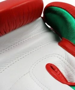 Adidas Adispeed Pro Boxing Gloves With Strap - Red White Green BOXING / MUAY THAI / MMA