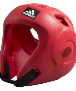Adidas Adizero Moulded Kickboxing Head Guard WAKO Approved – Red