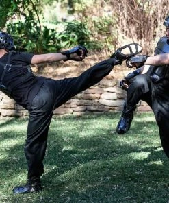 SMAI Martial Arts Head Guard Gear - Dipped Black (S / M / L / XL )