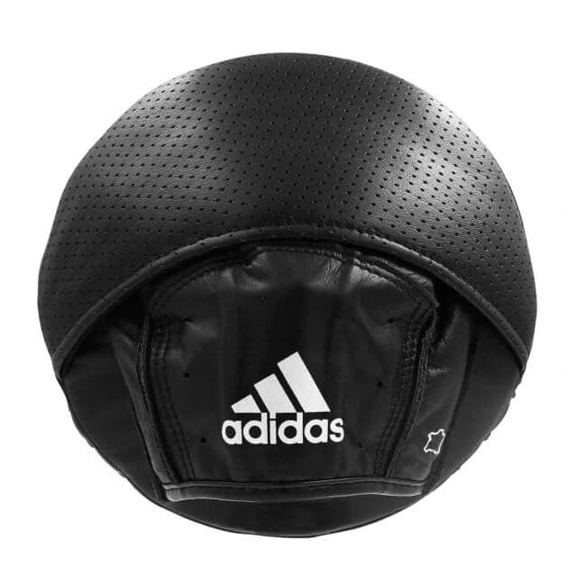Adidas Pro Disk Boxing Leather Punch Mitt / Shield - Black BOXING / MUAY THAI / MMA 8 Adidas Pro Disk Boxing Leather Punch Mitt / Shield - Black BOXING / MUAY THAI / MMA