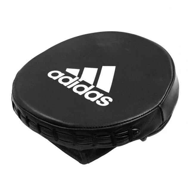 Adidas Pro Disk Boxing Leather Punch Mitt / Shield - Black BOXING / MUAY THAI / MMA 10 Adidas Pro Disk Boxing Leather Punch Mitt / Shield - Black BOXING / MUAY THAI / MMA