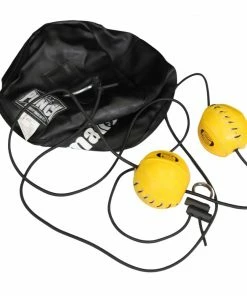 BOXING / MUAY THAI / MMA Punch Fuerte Twin Floor To Ceiling Butterfly Ball + Anchor