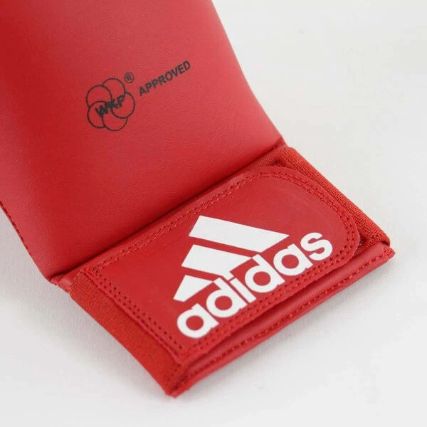 Hand & Forearm Guards Adidas WKF Approved Karate Mitts With Thumb 2020-23 Red Boxing Protector 8 Hand & Forearm Guards Adidas WKF Approved Karate Mitts With Thumb 2020-23 Red Boxing Protector
