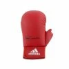 Hand & Forearm Guards Adidas WKF Approved Karate Mitts With Thumb 2020-23 Red Boxing Protector