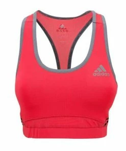 Adidas Train Brast Sports Bra – Shock Red T-Shirts