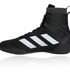 Adidas Speedex Boxing Shoes / Boots - Black BOXING / MUAY THAI / MMA