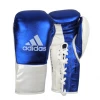 BOXING / MUAY THAI / MMA Adidas Speed 750 Adistar Pro Fight Boxing Gloves - Metallic Blue White – 8oz 1 BOXING / MUAY THAI / MMA Adidas Speed 750 Adistar Pro Fight Boxing Gloves - Metallic Blue White – 8oz