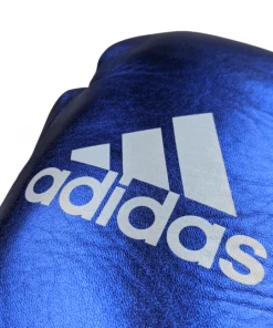 BOXING / MUAY THAI / MMA Adidas Speed 750 Adistar Pro Fight Boxing Gloves - Metallic Blue White – 8oz