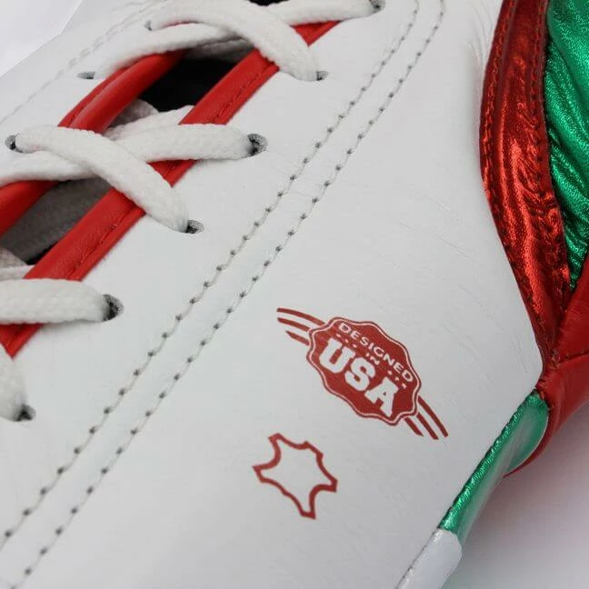 BOXING / MUAY THAI / MMA Adidas Adispeed Lace Up Pro Boxing Gloves - Red White Green 9 BOXING / MUAY THAI / MMA Adidas Adispeed Lace Up Pro Boxing Gloves - Red White Green