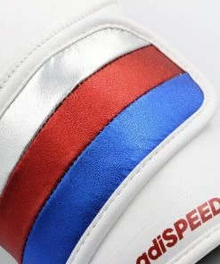 Adidas Adispeed Pro Boxing Gloves With Strap - White