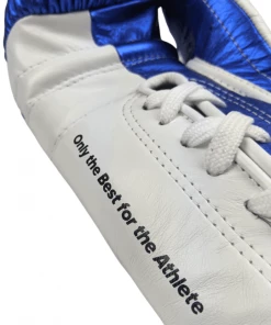 BOXING / MUAY THAI / MMA Adidas Speed 750 Adistar Pro Fight Boxing Gloves - Metallic Blue White – 8oz