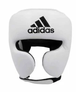 Adidas Adistar Pro Leather Head Guard - White