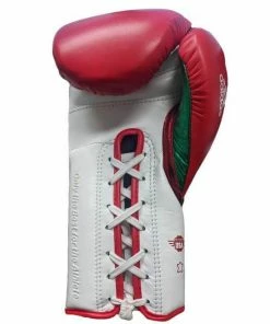 BOXING / MUAY THAI / MMA Adidas Adispeed Lace Up Pro Boxing Gloves - Red White Green 12 BOXING / MUAY THAI / MMA Adidas Adispeed Lace Up Pro Boxing Gloves - Red White Green