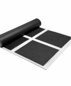 MORGAN 4.5M DOUBLE STEP RUBBER ROLL OUT AGILITY LADDER