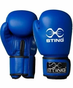 STING AIBA Competition Leather Boxing Gloves BOXING / MUAY THAI / MMA
