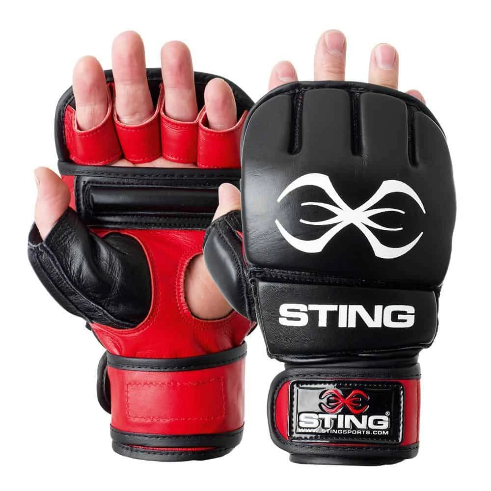BOXING / MUAY THAI / MMA Sting Aquila Hybrid Leather Training Glove 3 BOXING / MUAY THAI / MMA Sting Aquila Hybrid Leather Training Glove