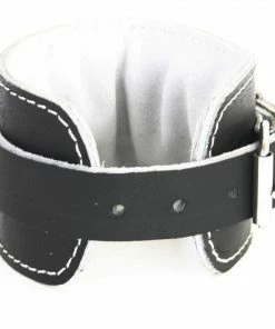 WEIGHTLIFTING MANI Leather Fitness Gym Ankle Belt Strap Weight Lifting Strength