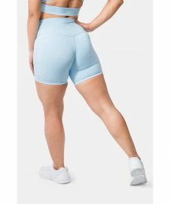 Sting Aurora Coral Womens Bike Shorts - Blue