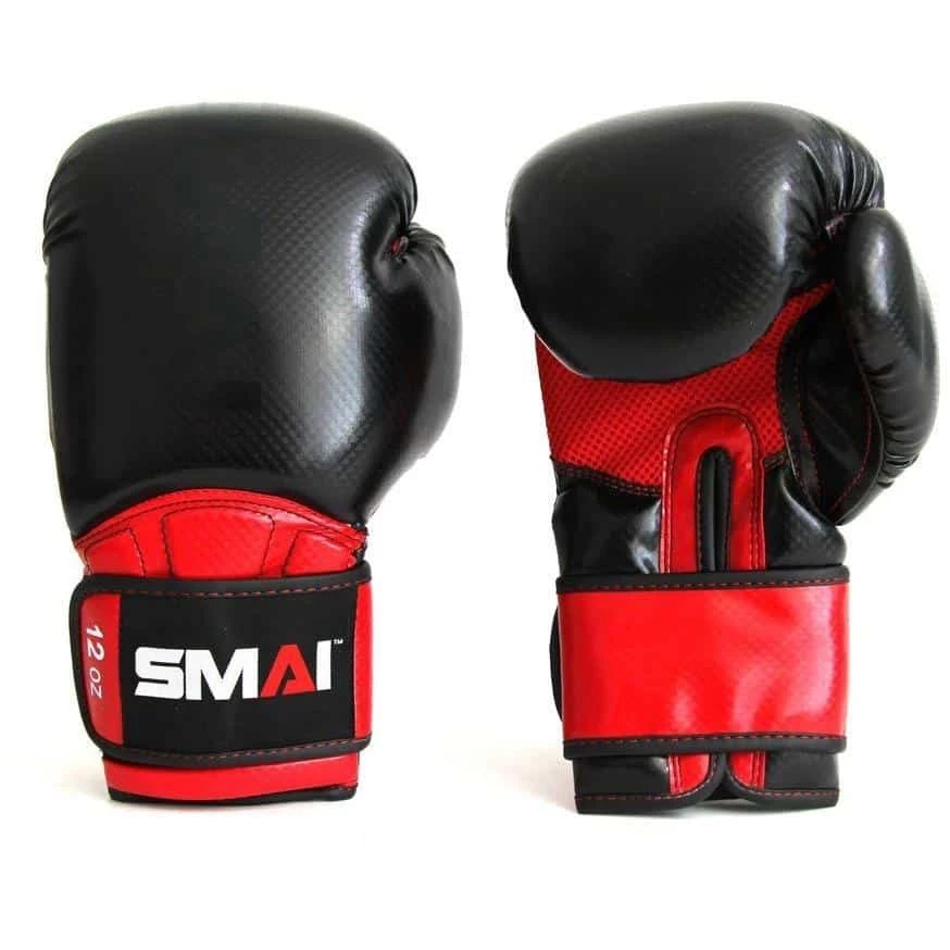 SMAI Element Boxing Glove Crimson Syntec Leather Boxing Training B075-BR 3 SMAI Element Boxing Glove Crimson Syntec Leather Boxing Training B075-BR