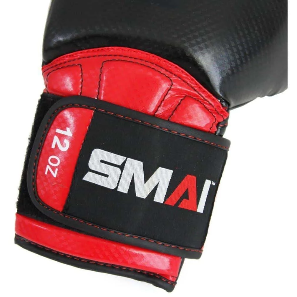 SMAI Element Boxing Glove Crimson Syntec Leather Boxing Training B075-BR 4 SMAI Element Boxing Glove Crimson Syntec Leather Boxing Training B075-BR