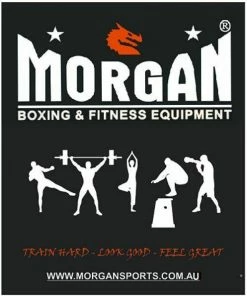 MORGAN TRAIN HARD - LOOK GOOD - FEEL GREAT BANNER